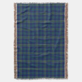 County Fermanagement Irish Tartan Deken (Voorkant Verticaal)