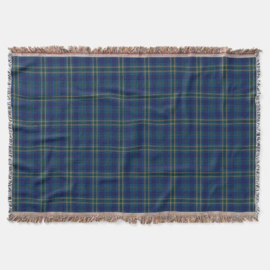 County Fermanagement Irish Tartan Deken (Voorkant)