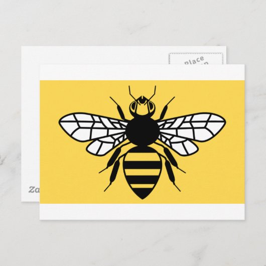 County Flag van Greater Manchester Briefkaart (Voorkant / Achterkant)