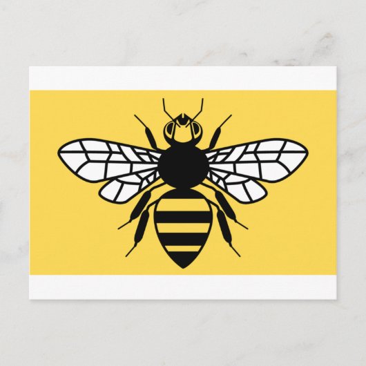County Flag van Greater Manchester Briefkaart (Voorkant)