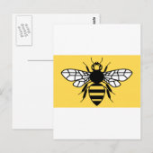 County Flag van Greater Manchester Briefkaart (Voorkant / Achterkant)