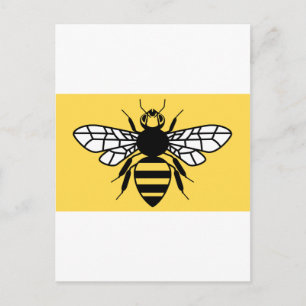 County Flag van Greater Manchester Briefkaart