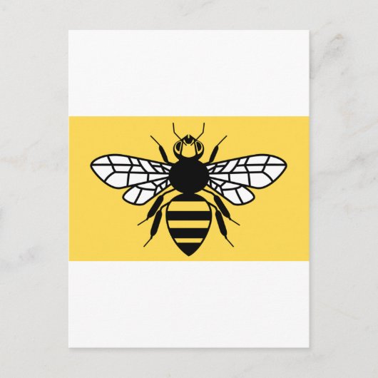 County Flag van Greater Manchester Briefkaart (Voorkant)