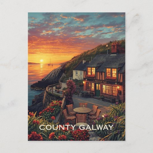 County Galway Briefkaart (Voorkant)