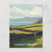 County Galway Ierland Briefkaart (Voorkant)