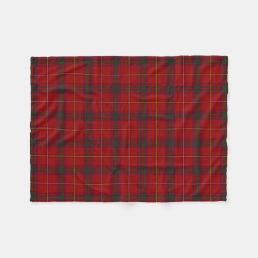County Galway Irish Tartan Fleece Deken (Voorkant (Horizontaal))