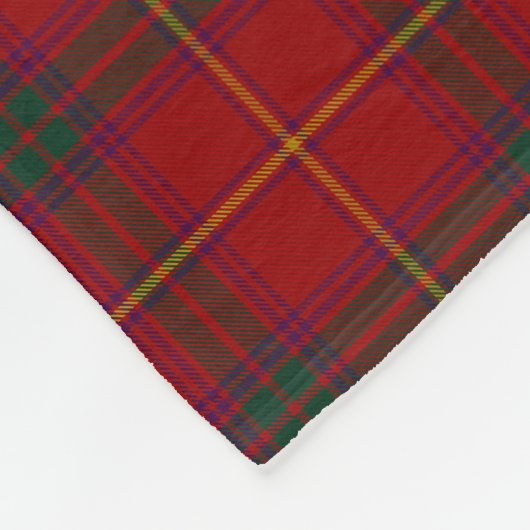County Galway Irish Tartan Fleece Deken (Hoek)