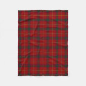 County Galway Irish Tartan Fleece Deken (Voorkant)