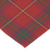 County Galway Irish Tartan Korte Tafelloper (Hoek)