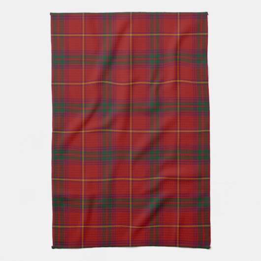 County Galway Irish Tartan Theedoek (Verticaal)