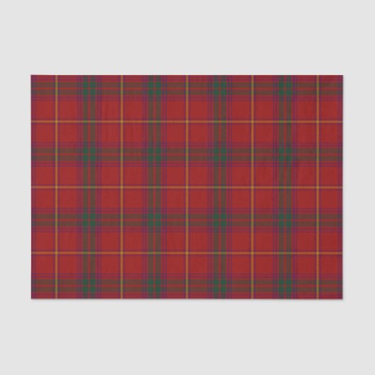 County Galway Irish Tartan Tissuepapier (Voorkant)