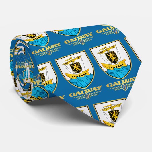 County Galway Stropdas (Opgerold)