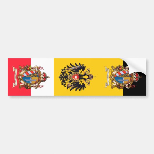 County Gorizia en Gradisca Bumpersticker (Voorkant)