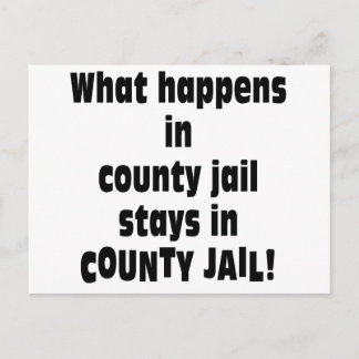County Jail Briefkaart