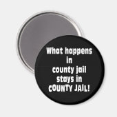 County Jail Magneet (Voorkant / Achterkant)