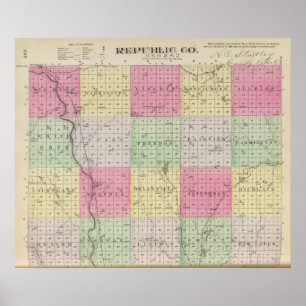 County, Kansas Poster