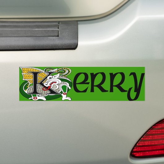 County Kerry Bumpersticker (Op auto)
