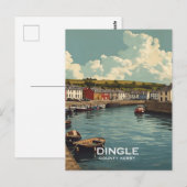 County Kerry Dingle Briefkaart (Voorkant / Achterkant)