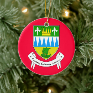 County Kerry Ierland Kerstversier Keramisch Ornament