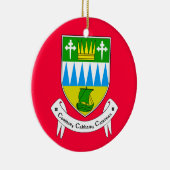 County Kerry Ireland kerstversiering Keramisch Ornament (Rechts)