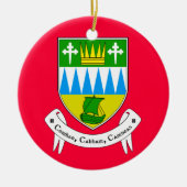 County Kerry Ireland kerstversiering Keramisch Ornament (Voorkant)