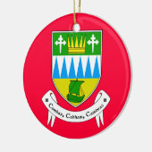 County Kerry Ireland kerstversiering Keramisch Ornament (Links)
