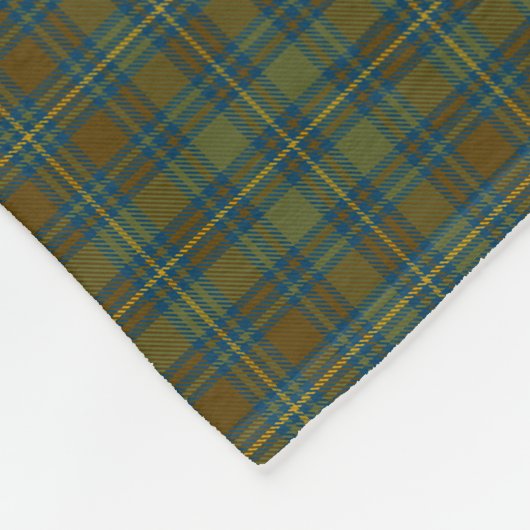 County Kerry Irish Tartan Fleece Deken (Hoek)