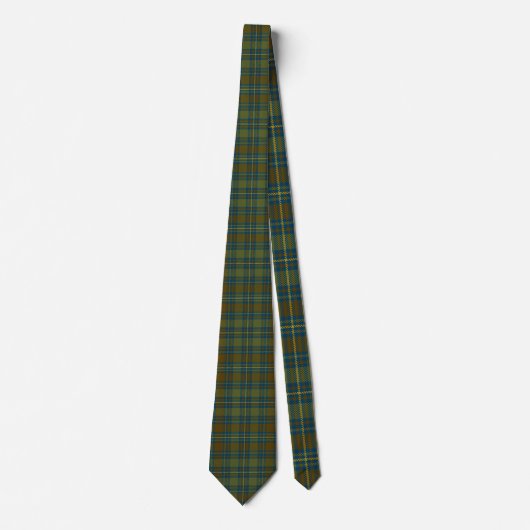 County Kerry Irish Tartan Stropdas (Voorkant)