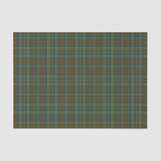 County Kerry Irish Tartan Tissuepapier (Voorkant)