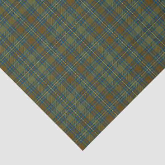 County Kerry Irish Tartan Tissuepapier (Detail)