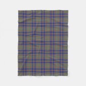 County Kildare Irish Tartan Fleece Deken (Voorkant)