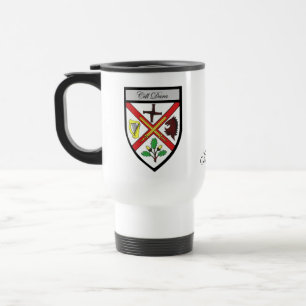 County Kildare Map & Crest Mokken