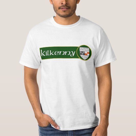 County Kilkenny. Ierland T-shirt (Voorkant)