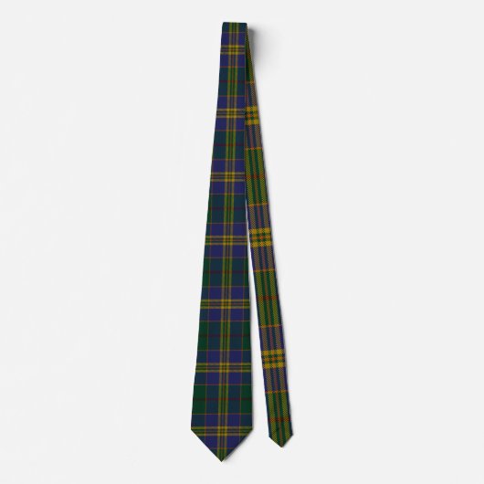 County Kilkenny Irish Tartan Stropdas (Voorkant)