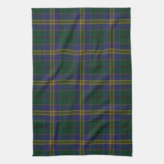 County Kilkenny Irish Tartan Theedoek (Verticaal)