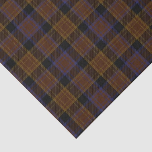 County Laois Irish Tartan Tissuepapier (Detail)