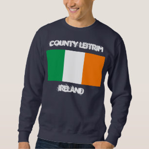 County Leitrim, Ierland met Ierse vlag Trui