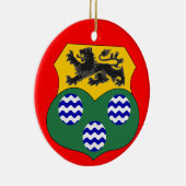 County Leitrim Ireland Christmas Ornament (Rechts)