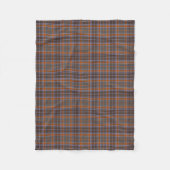 County Leitrim Irish Tartan Fleece Deken (Voorkant)