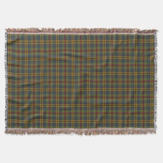 County Limerick Irish Tartan Deken (Voorkant)