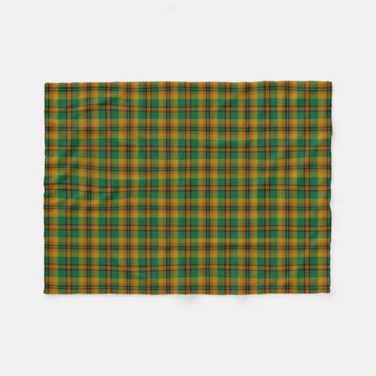 County Londenaren Irish Tartan Fleece Deken (Voorkant (Horizontaal))