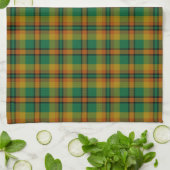 County Londenaren Irish Tartan Theedoek (Gevouwen)
