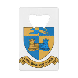County Longford Ierland Creditkaart Flessenopener