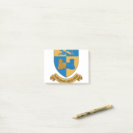 County Longford Ierland Post-it® Notes (Op bureau)