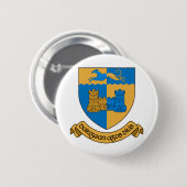 County Longford Ierland Ronde Button 5,7 Cm (Voorkant /achterkant)