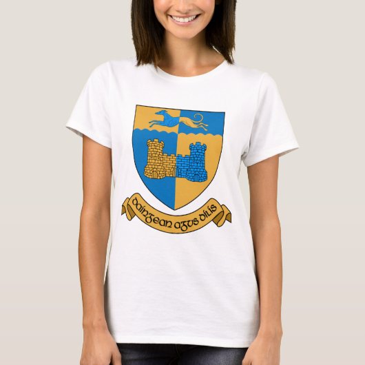 County Longford Ierland T-shirt (Voorkant)