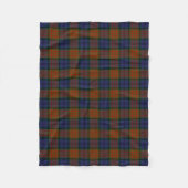 County Longford Irish Tartan Fleece Deken (Voorkant)