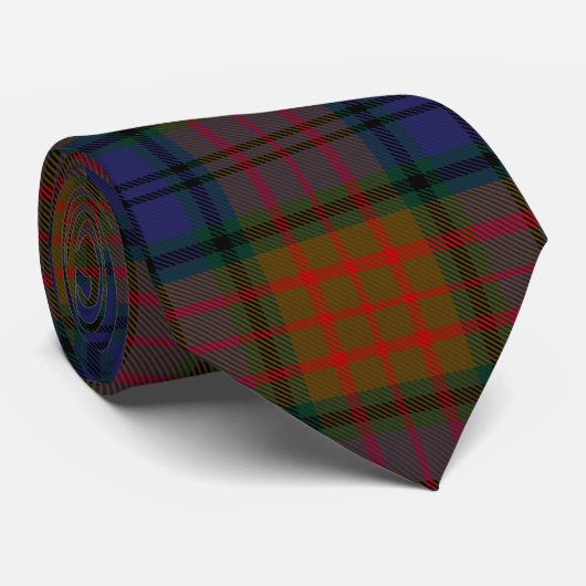 County Longford Irish Tartan Stropdas (Opgerold)