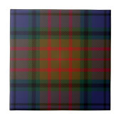 County Longford Irish Tartan Tegeltje (Voorkant)