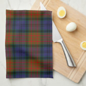 County Longford Irish Tartan Theedoek (Quarter Fold)